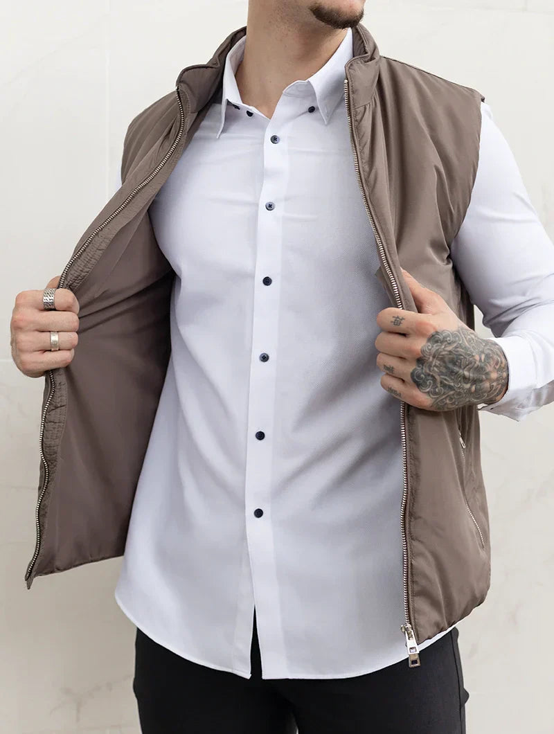 Gilet Bodywarmer Burton - Taupe Désert