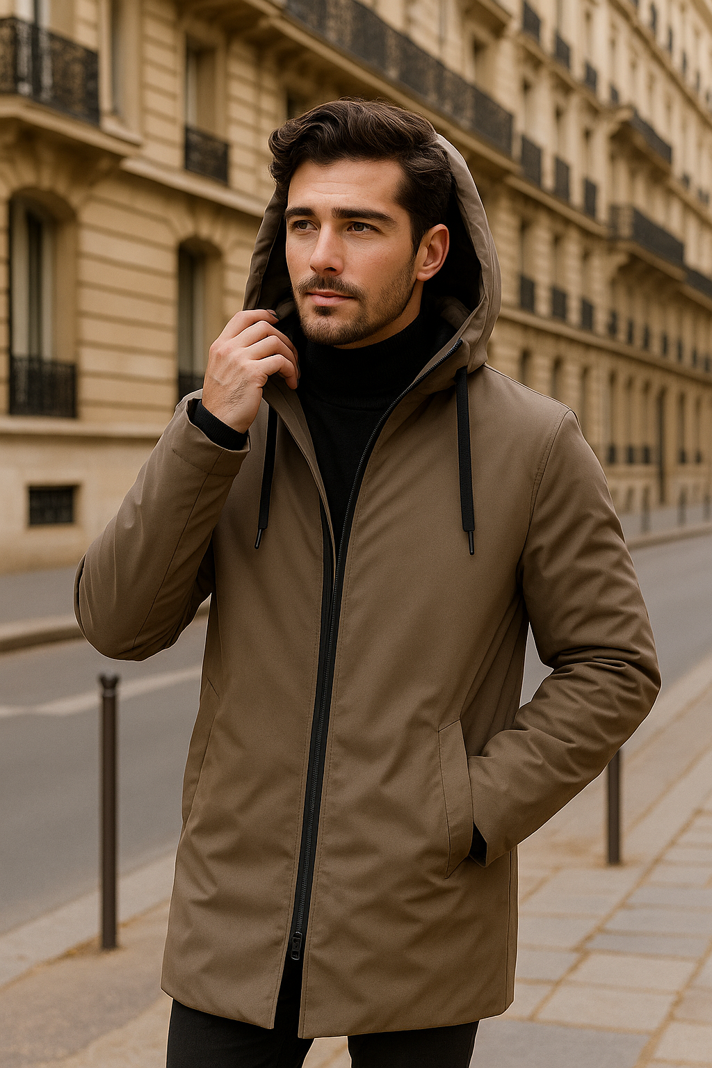 Julian - manteau d'hiver moderne-chic