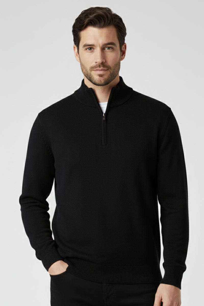 Pull zippé