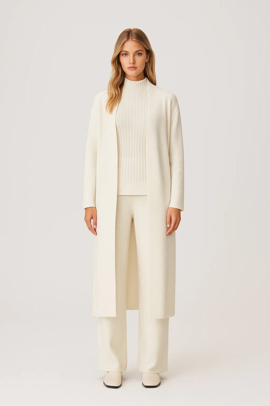 Ensemble Long Cardigan & Pantalon Ample