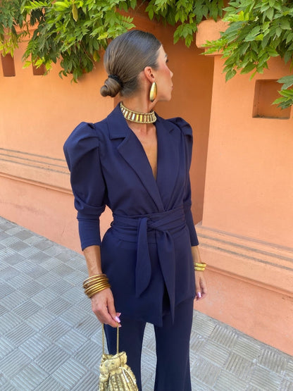 Ensemble Tina bleu marine